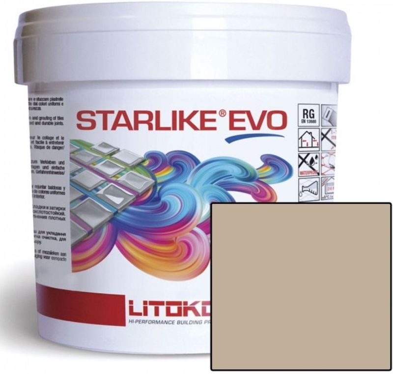 Starlike - Evo 215 - Voegmiddel - Taupe - 2 Componenten Epoxy 2,5 kg