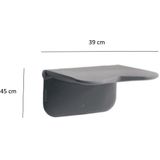 Etac - Relax - Douchezitting - Grijs - Kunststof - Voor Muurbevestiging