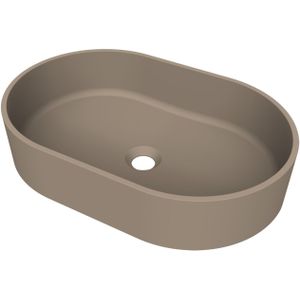 Arcqua Case Opbouw Waskom Ovaal 55x36 Mat Truffel
