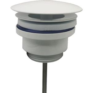 Open Afvoerplug BWS Karsten 5/4" Mat Wit