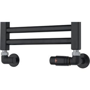 TVS - Valves 220 - Aansluitset - Zwart - Axiaal