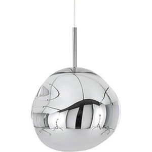 Hanglamp Sanimex Njoy Met E27 Fitting 20 cm Inclusief 4W Lamp Glas Chroom Sanimex