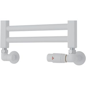 TVS - Valves 220 - Radiator Aansluitset - Wit - Axiaal