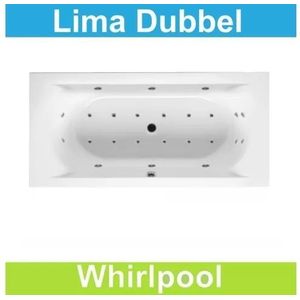 Ligbad Riho Lima 200 x 90 cm Whirlpool Dubbel systeem Riho