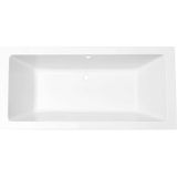 Boss & Wessing - Saturnus - Ligbad - Mat Wit - Kunststof