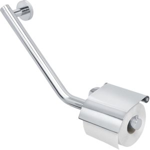 Tiger - Boston Comfort & Safety - Veiligheidsgreep met Toiletrolhouder - RVS Glans
