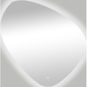 Best Design Spiegel Ballon Asymmetrisch 100x100cm Met LED Verlichting Rondom en One-Touch Bediening