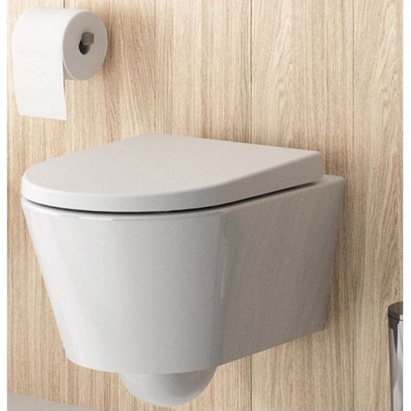 Verkorte toiletpot 45 cm Sanitair outlet online | Lage prijzen beslist.nl