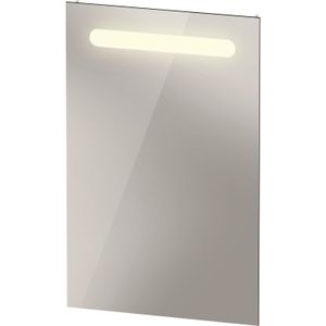 Spiegel Duravit No.1 Met Horizontale LED Verlichting 45x3.5x70cm Mat Wit Duravit