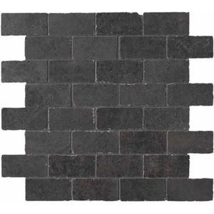 Mozaïek Douglas & Jones Sense Mur. Mat Noir 30x30 cm (Prijs per 12 Stuks)