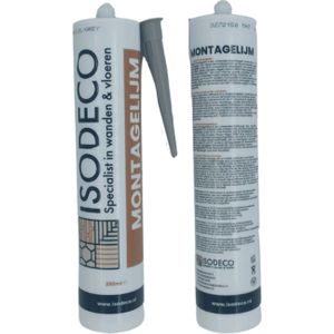 Montagelijm Isodeco Voor Marmer En Natuursteen Platen 290 ML