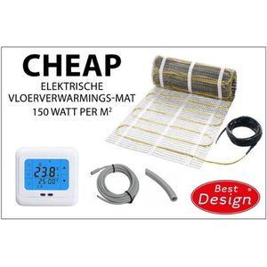 Best Design Vloerverwarming Cheap Elektrische Vloerverwarmingsmat 7m2 (150 Watt)