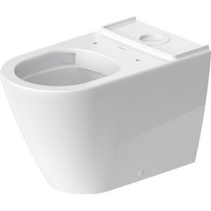 Toilet Duravit D-Neo Staand Voor Reservoir Rimless Diepspoel 65 cm Hoogglans Wit Duravit