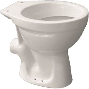 Vrijstaande Toiletpot Van Marcke ISIFIX Muuraansluiting (H(PK) 19.2 cm Wit Go by Van Marcke