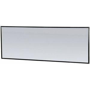 Spiegel Topa Silhouette 200x70x2.5 cm Aluminium Zwart Sanitop