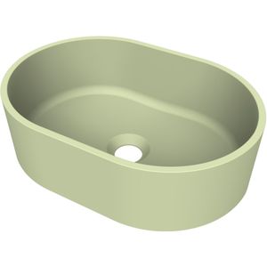 Arcqua Case Opbouw Waskom Ovaal 40x28 Mat Pastel Groen