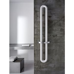 Designradiator Instamat Tubone-V 150x21x14cm Incl. Aansluitset Wit Instamat