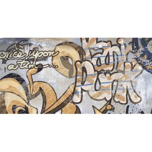 Wandtegels Energieker City Plaster Graffiti 60x120 cm Mat Grey (Prijs per M2) Energieker