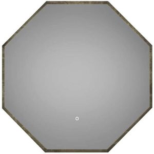 Badkamerspiegel Martens & Meijer Stockholm Hexagon met Indirecte Verlichting Rondom  50 cm