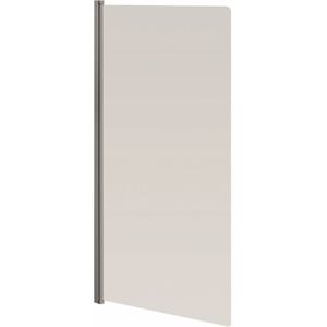 Badwand VM Go Megalo 75x130cm Scharnierend Chroom Profiel 4mm Veiligheidsglas Go by Van Marcke