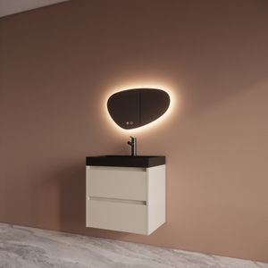 BWS - Riga - Badmeubelset - Zwart - Melamine - 60 cm