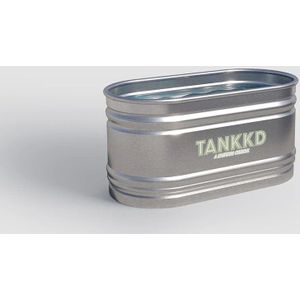 IJsbad Tankkd Green Label Oval 122x61x61 cm Aluminium Tankkd