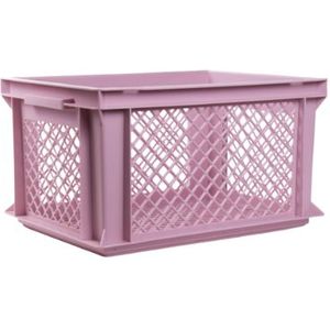 Cycloni Fietskrat kunststof - roze (40x30x22cm)