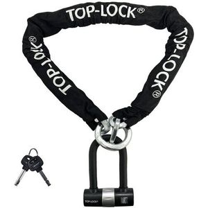 Top Lock ART 4 Kettingslot loop + U-beugel hangslot - 170 cm