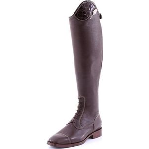 DeNiro Reitstiefel Salentino 02 braun Top Lucido