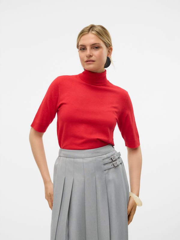 VERO MODA VMFANTASTIC 2/4 Rollneck Pullover GA Boo, salsa, XS