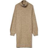 Vmjupitercable - Korte Jurk - Gebreide Jurk - Rolkraag - Lange Mouwen