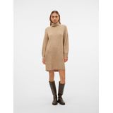 Vmjupitercable - Korte Jurk - Gebreide Jurk - Rolkraag - Lange Mouwen