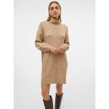 Vmjupitercable - Korte Jurk - Gebreide Jurk - Rolkraag - Lange Mouwen