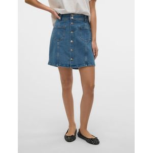 Vero Moda - VMPetra - Rok - Effen - Denim - Kort/mini