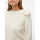 VERO MODA - Adia - Trui - Ecru - Gerecycled Materiaal
