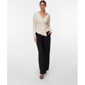 Vmsonja - Blouse - V-Hals - Lange Mouwen - Knoopsluiting - Regular Fit
