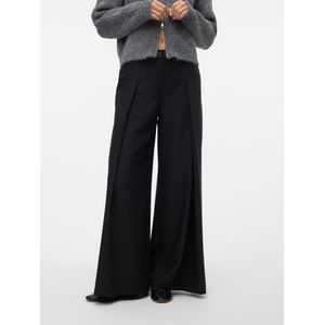 Vmnola - Broek - Blauw - Katoen - Wijde Pijpen