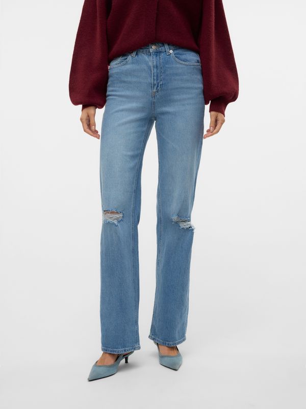 Wide Fit Jeans - High Rise - Wide Leg Fit