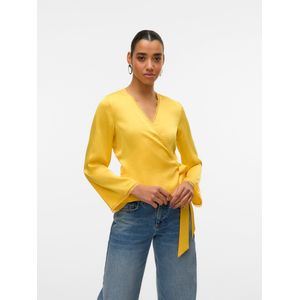 Vmsofia - Blouse - V-Hals - Lange Mouwen - Volumineuze Mouwen - Regular Fit