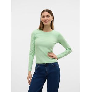 Basic Top - O-hals - Lange Mouwen - Katoen - Tight Fit