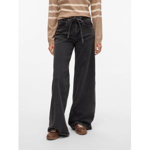 Vmannet Mid Rise Wide Leg Fit Jeans