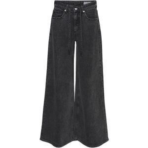 Vmannet Mid Rise Wide Leg Fit Jeans