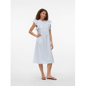 Vmsiv - Lange Jurk - Blousejurk - Mouwloos - Hoge Hals - Regular Fit