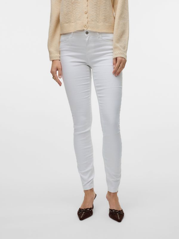 VERO MODA - Vmelly Mr Skinny - Jeans - Helder Wit