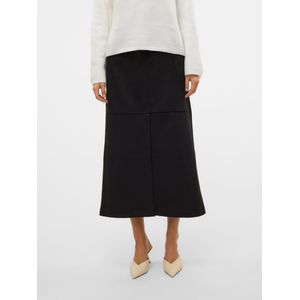 Vmfie - Mid Waist - Lange Rok - Maxi Lengte - Split aan de Voorkant
