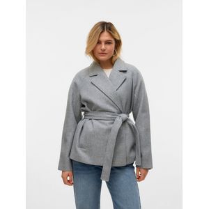 Vmfortuneaya - Jas - Omkeerbaar - Lange Mouwen - Riemsluiting - Polyester Voering