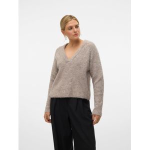 Vmawsome - Gebreide Pullover - V-Hals - Lange Mouwen - Standard Fit