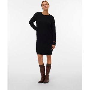 VERO MODA - Gebreide Jurk - Zwart - BOOM