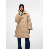 Vmlilah - Puffer Jacket - Licht Gevoerde Jas - V-Hals - Drukknoopsluiting