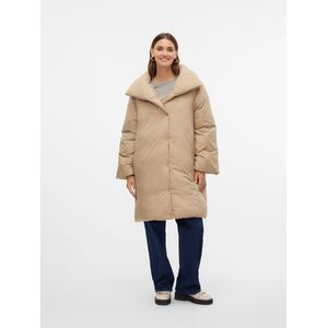 Vmlilah - Puffer Jacket - Licht Gevoerde Jas - V-Hals - Drukknoopsluiting